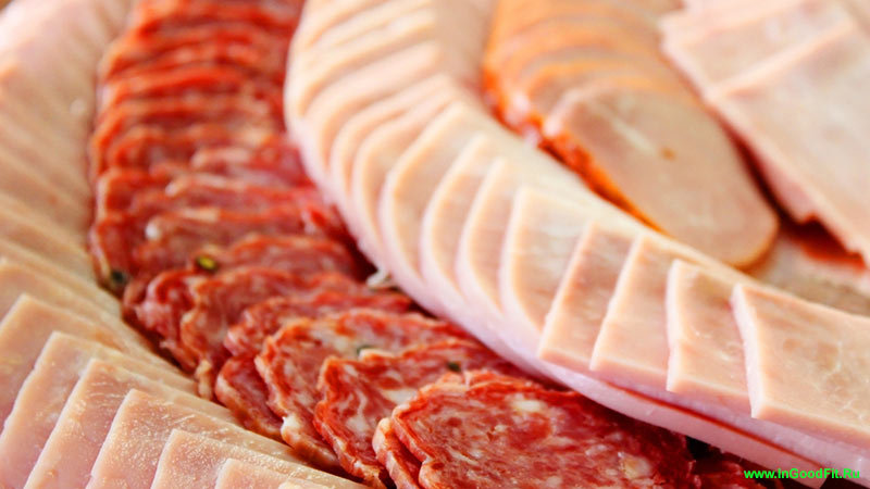 продукты содержащие натрий. мясные деликатесы
