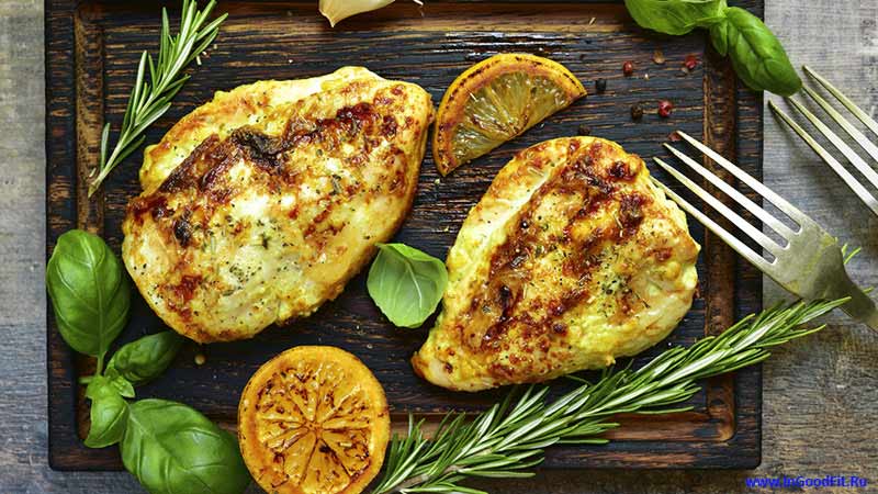 источник постного белка. куриная грудка