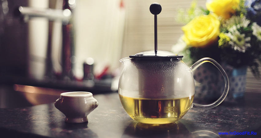 как эффективно убрать живот с помощью зеленого чая